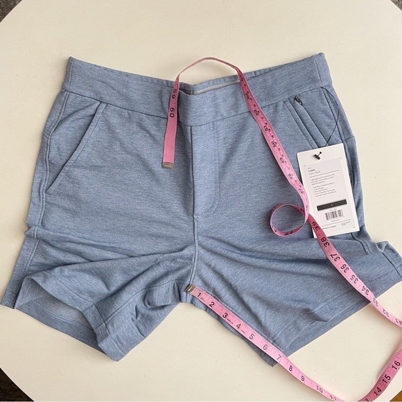 Ministry of Supply Men’s 7” Fusion Terry Short Lunar Blue Size Small New - Picture 3 of 8